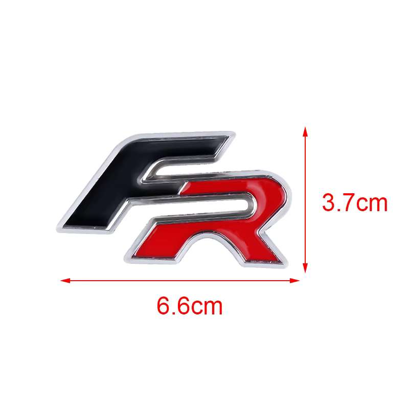 3D Metal Logo Car Front Grill Emblem Grille Badge Sticker For Leon Altea Mk3 5f 1p Ibiza 6l 6j Ateca Arona