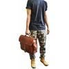 Men's Vintage Leather Messenger Briefcase Satchel Laptop Office Shoulder Bag