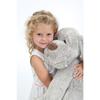 Gipsy Toys - Chien Flatoutou - Peluche - 50 Cm - Gris