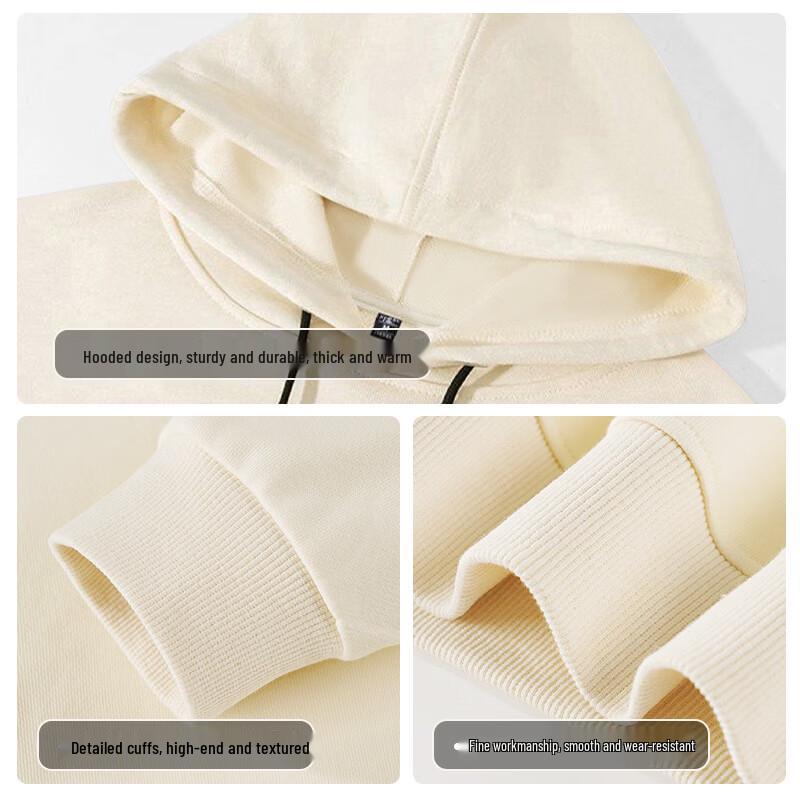 Jeanswest Men's Loose Fit Hoodie