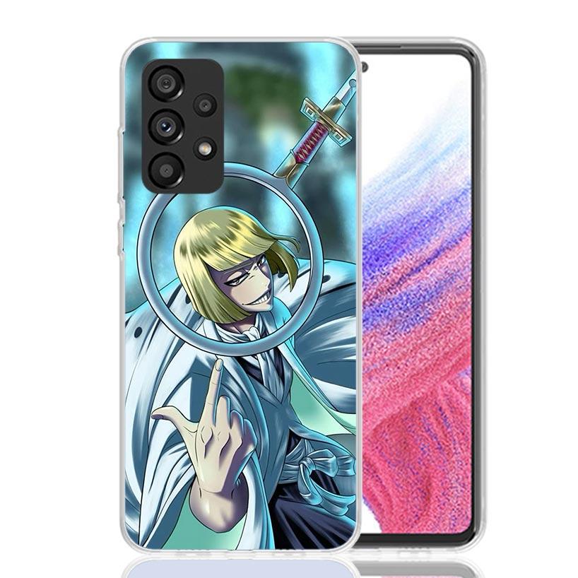 

Bleach Shinji Hirako Phone Case for Samsung Galaxy A52 A51 A50S A12 A22 A32 A72 A10S A30S A31 A71 Note 20 Ultra 10 Plus S10 Gala Samsung A52