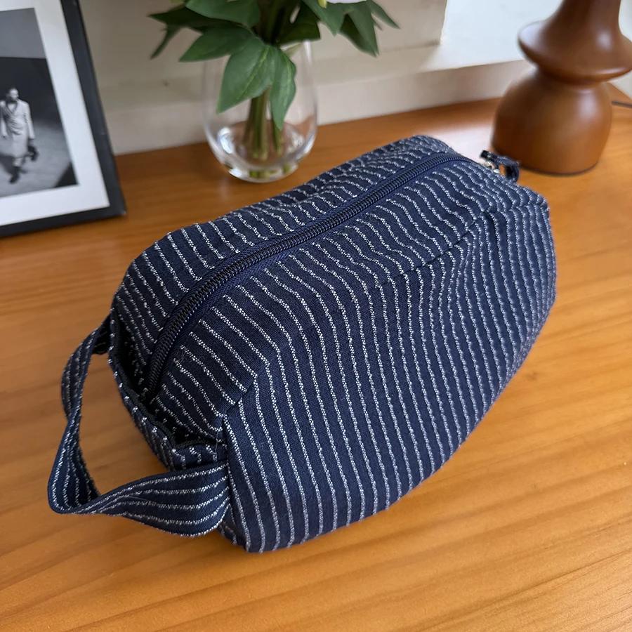 Handheld Large-Capacity Student Stationery Bag - Portable Unisex Organizer & Travel Storage Bag