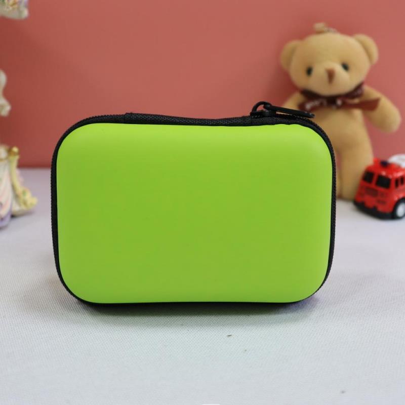 Earphone Data Storage Bag Oval Square Rectangle Cable Organizer Bags Mini Zipper Pouch Tech Gadgets Portable Charger U Disk Case