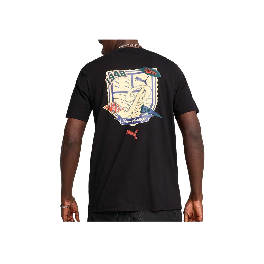 New PUMA T Shirts Men's Black 01 632939-01