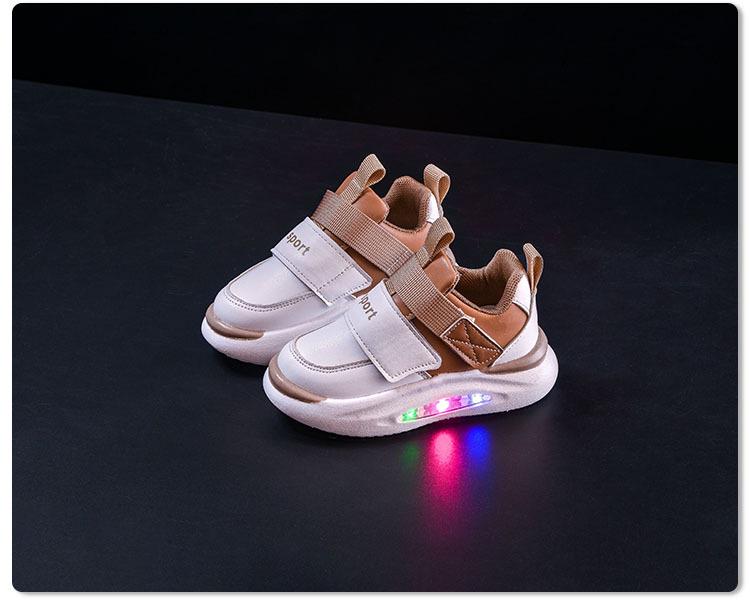 Leuchtende Sneaker für Kinder - Trendige Laufschuhe mit weicher Sohle für Jungen & Mädchen, Lässiger Stil für Frühling/Herbst