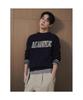 8seconds Varsity Lettering Round Knit Navy