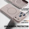 Official Magnetic Phone Case For iPhone 11 12 13 16 17 Pro Max Air 15 14 16 Plus Magsafe Liquid Silicone Charge Protector Cover