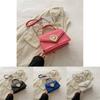 Stylish Candy Color Small Square Shoulder Bag For Women In Trendy Street Style