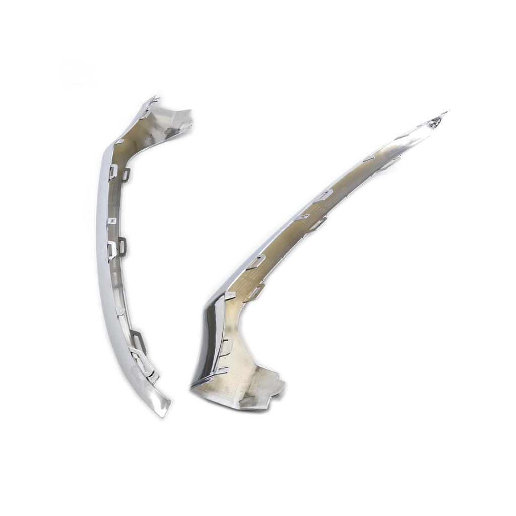Left Right Side Car Front Bumper Chrome Trim Molding 2058851374 2058851474 For Mercedes W205 C300 C350 C200 2014 2015 2016 2017