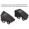 Window Switch Switch Buttons 2pcs 807624374022 Black Console Cap Plastic Interior Replacement Parts High Quality