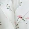 Spring Women's Fashionable Sweet Floral Suit With Adjustable Waist Jacket
