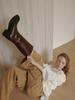 Metier Me1009 Bria Flatform Modern Long Boots Bria Platform Long Boots_2Color