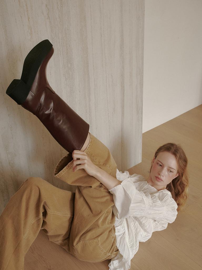 Metier Me1009 Bria Flatform Modern Long Boots Bria Platform Long Boots_2Color
