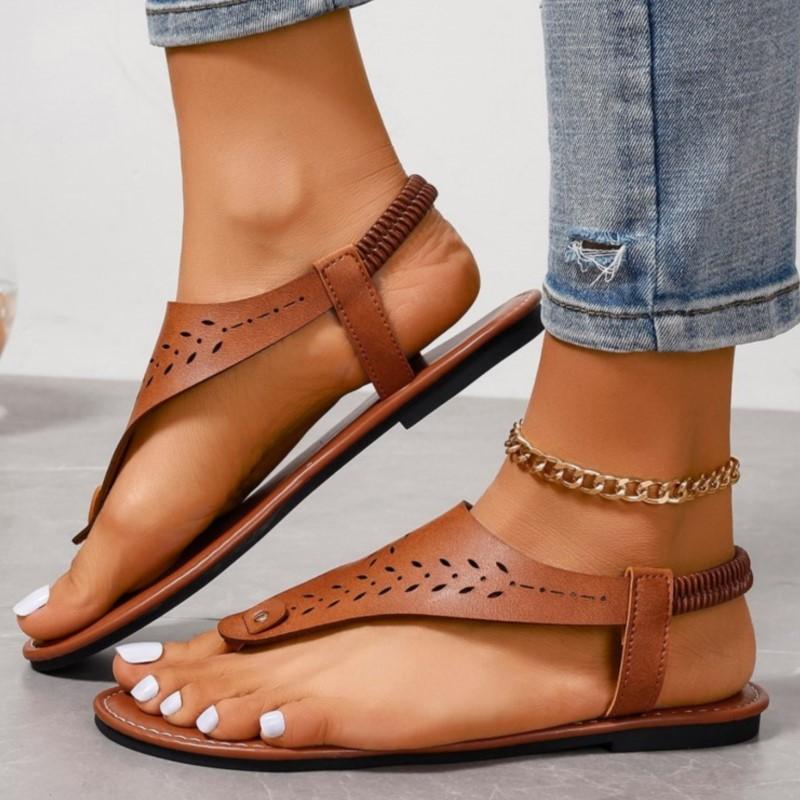 Fashion Woman Sandals Shoes Summer Elegant Women's Sandals Soft Walking Shoes Beach Shoes Woman Flip Flops Footwear Female Women Sandal