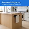 Wall Mounted Towel Rack Acrylic Towel Hanger  Bathroom Kitchen Toilet Laundry Room