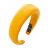 Haimeikang New Padded Headbands For Women Wide Velvet Bezel Hair Band Hair Hoop Girls Sponge Thick Solid Color Hair Accessories