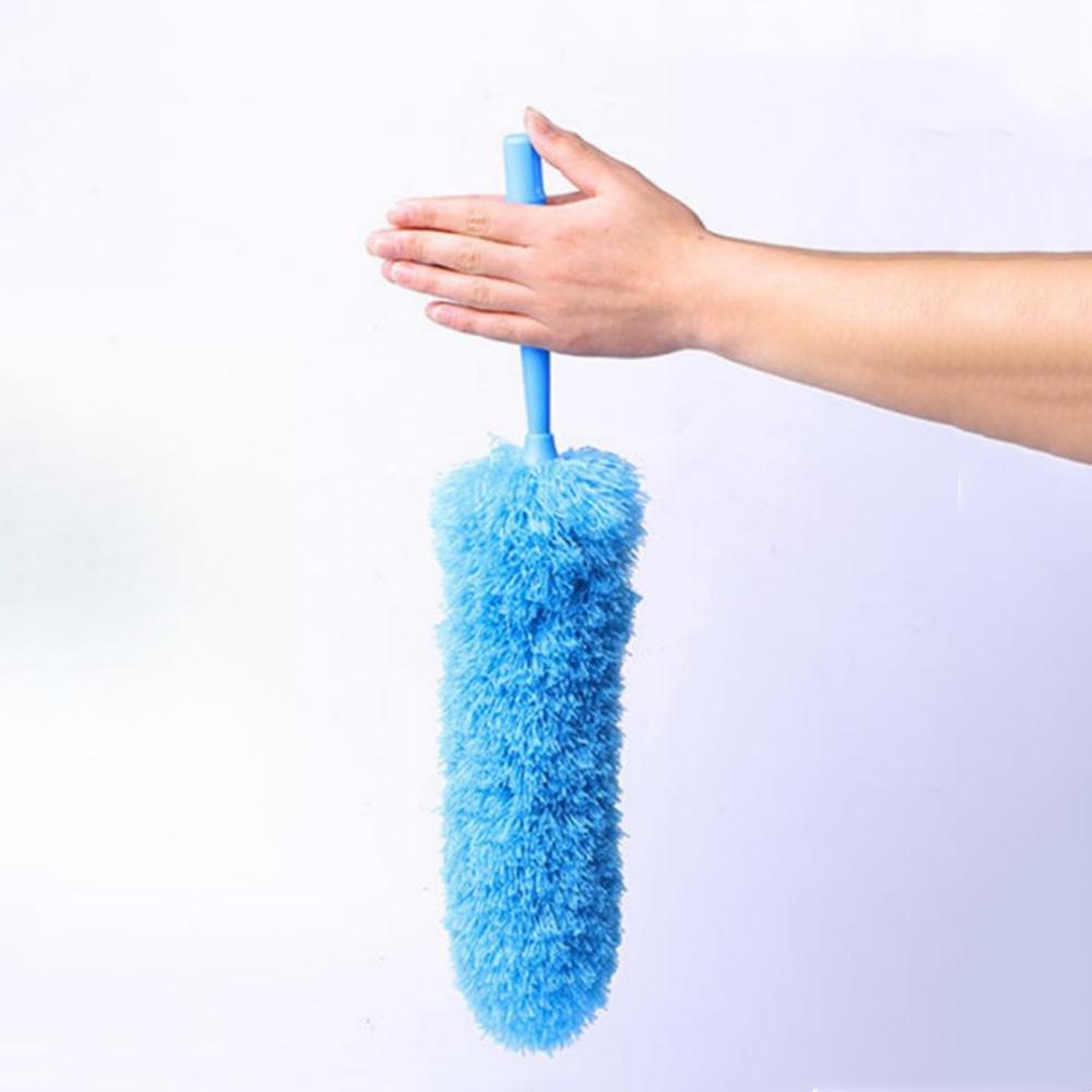 Soft Microfiber Dusting Duster Bendable Chenille Duster Portable Hangable Cleaner Brush Anti-Static Flexibl Duster Cleaning Tool