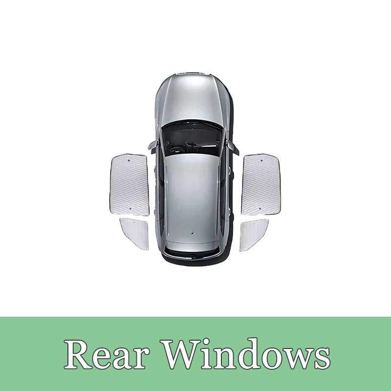 Für Zeekr 7X Zubehör CX1E 2024 2025 2026 Outdoor-Sonnenschutz Jalousien Sonnenschutzblenden Sonnenschutz Visier Schützen die Privatsphäre Anti-UV Autozubehör