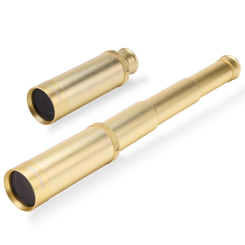 Monoskop High HD 30x40 Piratenteleskop Tragbares Taschen-Retro-Außenteleskop