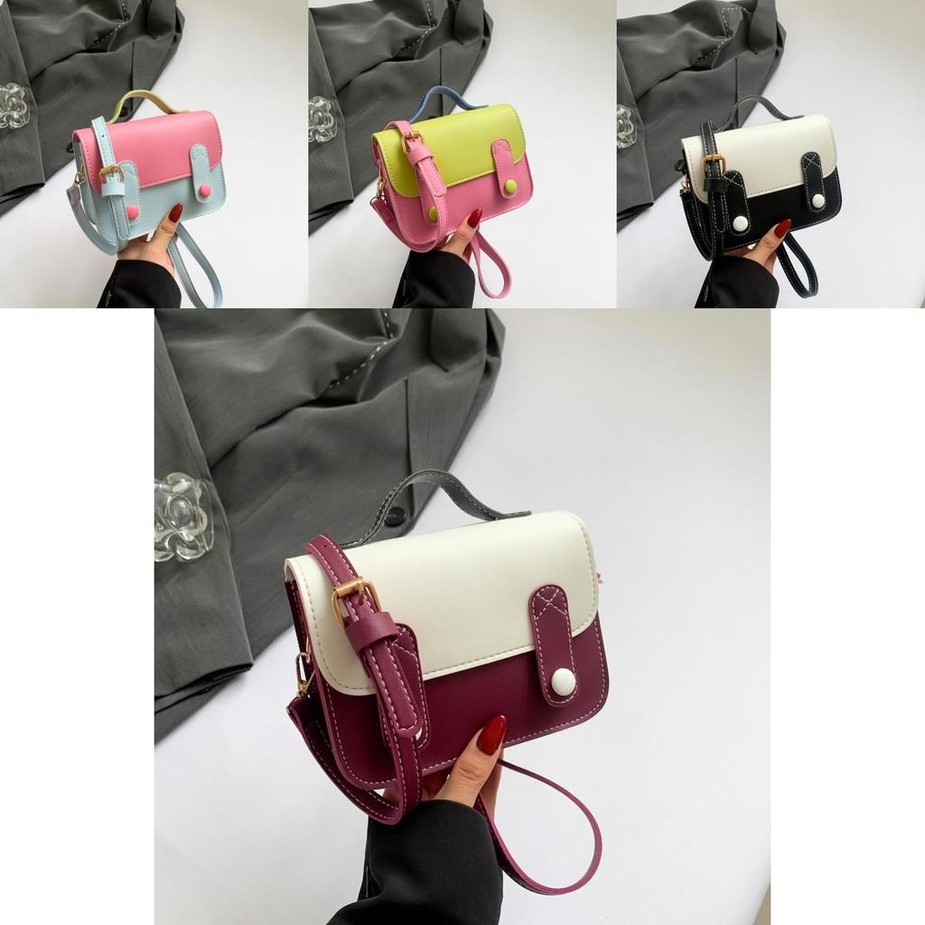 Chic Spring Season Small Square Handbag In Trendy Colors For Daily Casual Style