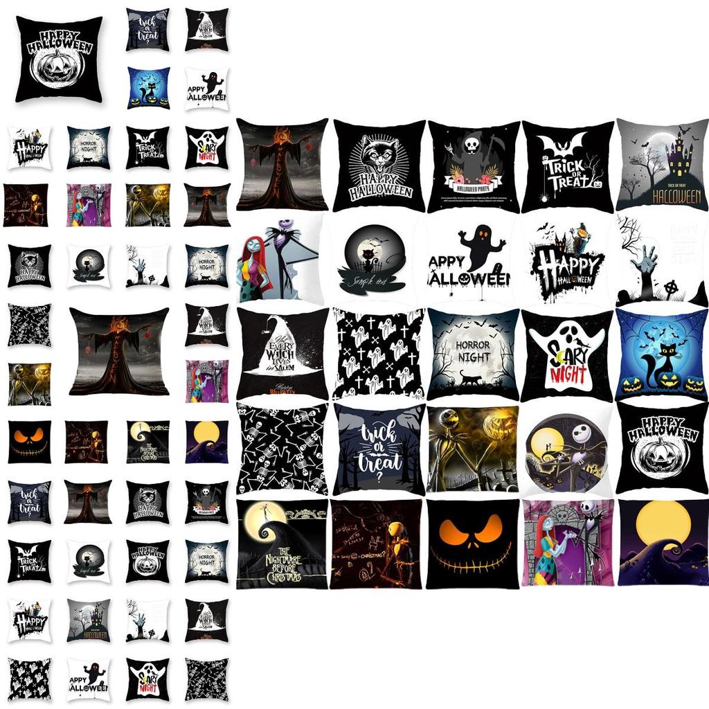 Super Soft Peach Skin 17.7'' Xmas Gift The Nightmare Before Christmas Pillowcase