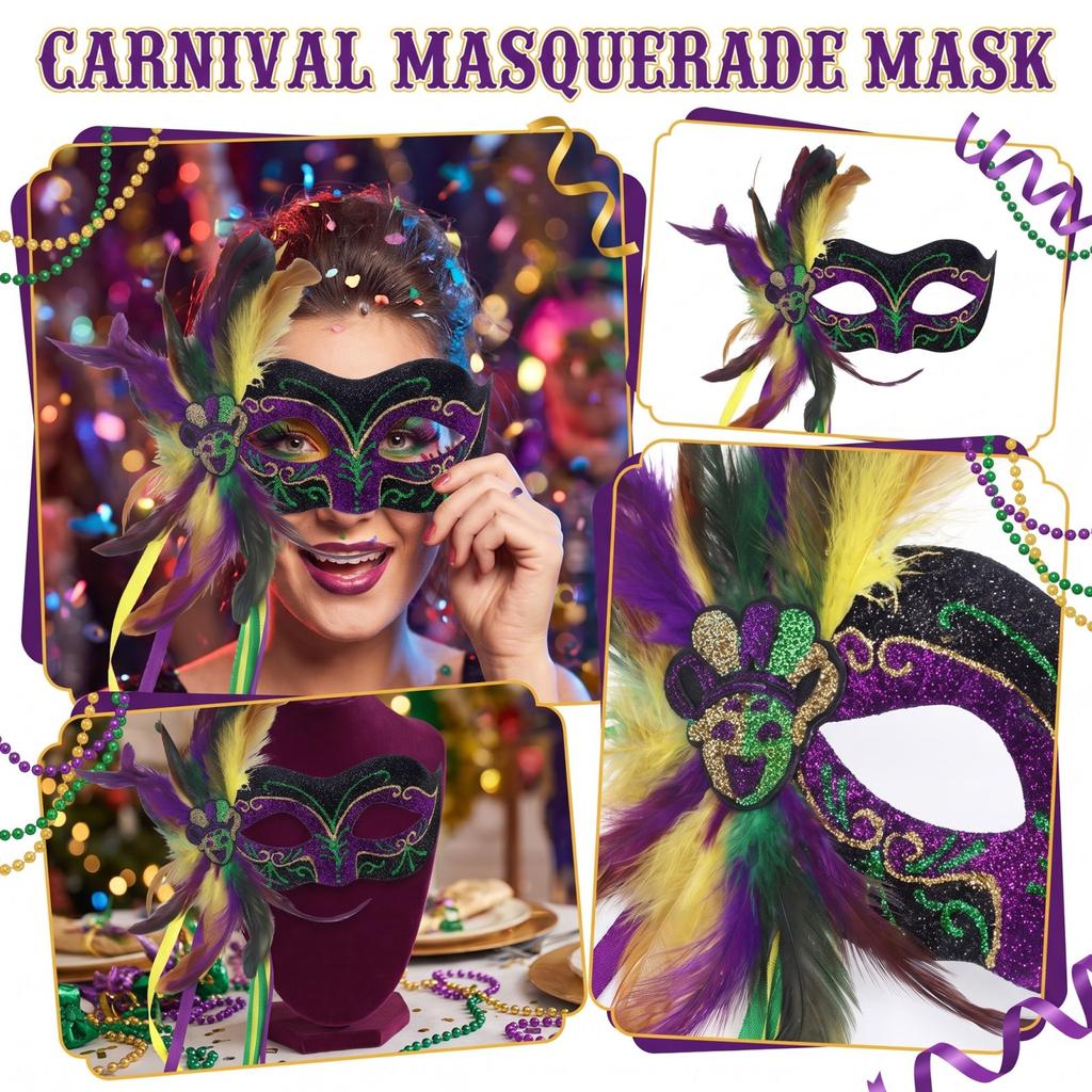 Masquerade for Party Decorations and Costume Accessories