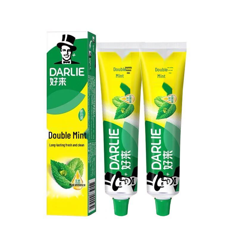 

Darlie Double Mint Fluoride Toothpaste (2 x 90g)