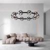 Italian Modern Minimalist Pendant Lights for Living Room, Bedroom, and Dining Room