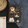 Cute Cartoon PU Passport Cover for Travel, Multi-Functional ID Card Holder Wallet, Portable Ticket & Credit Card Organizer