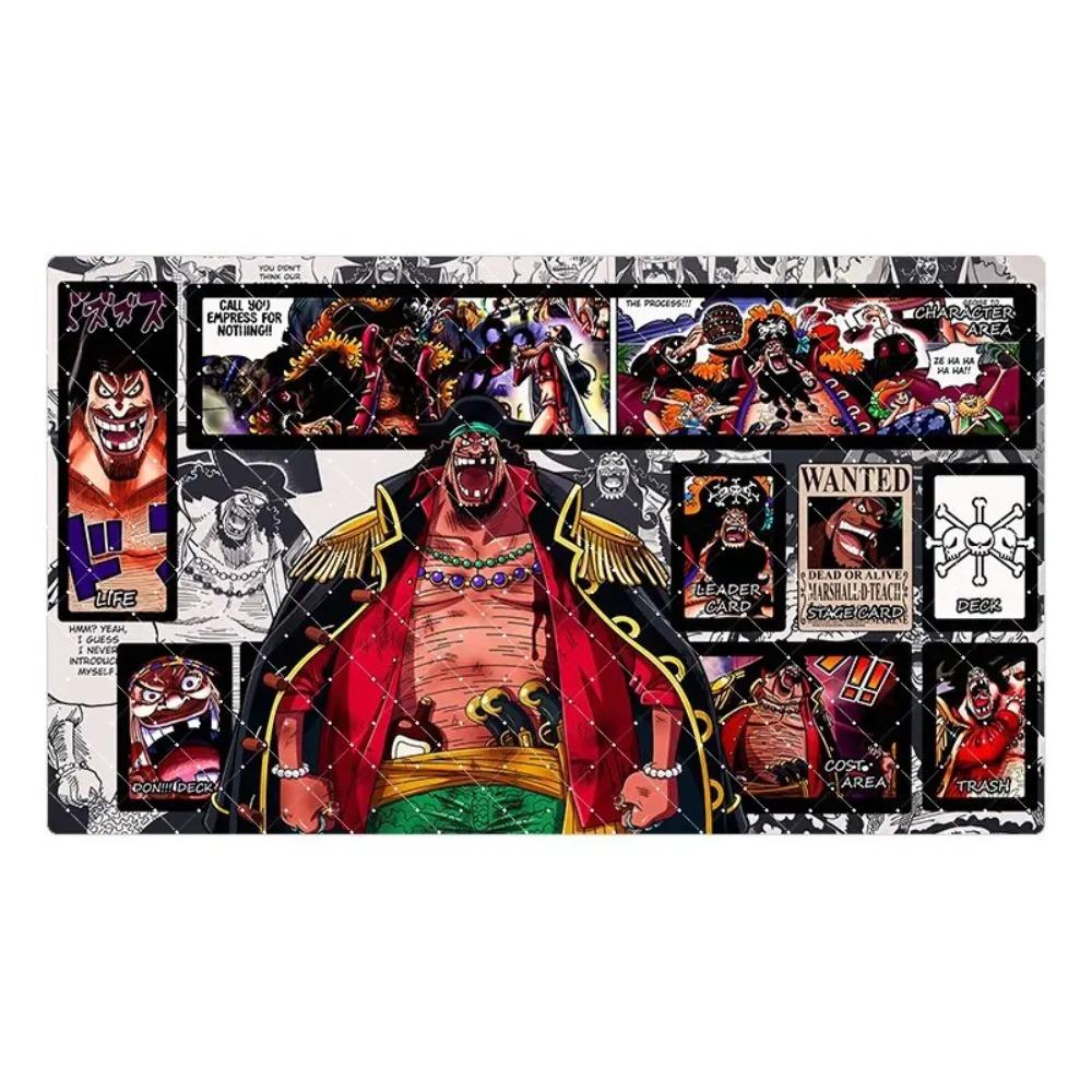60*35*0.2cm Anime One Piece OPCG GAME Card PlayMat New Comic Series Enel Ace Law Hancock Brook Bonney Collection Gifts Toys