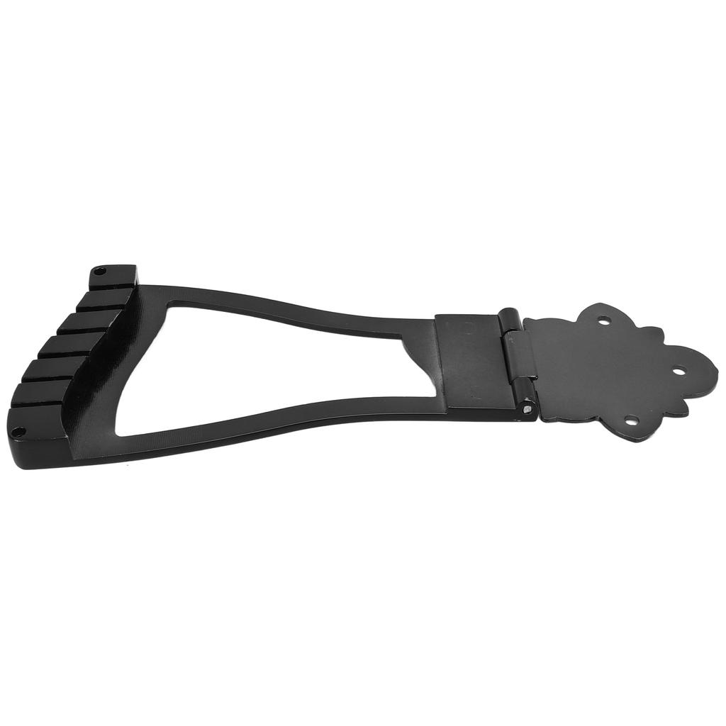 Guitar Tailpiece Trapeze 6 String Metal Instrument Accessory Part for ReplacementBlack
