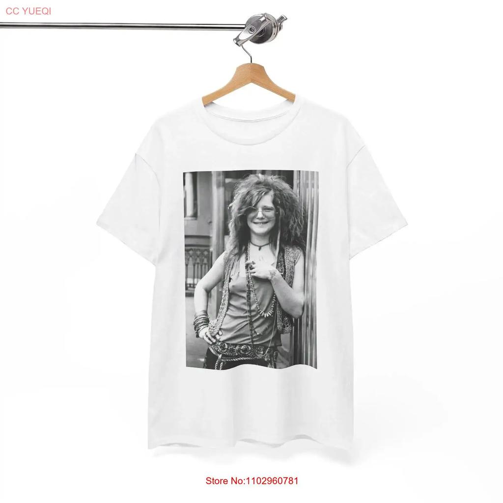 Janis Joplin Maglietta Vintage Abbigliamento Nuovo di Zecca Usa Vintage Uomo Vestiti Firmati Moda Morbida Grafica Comoda