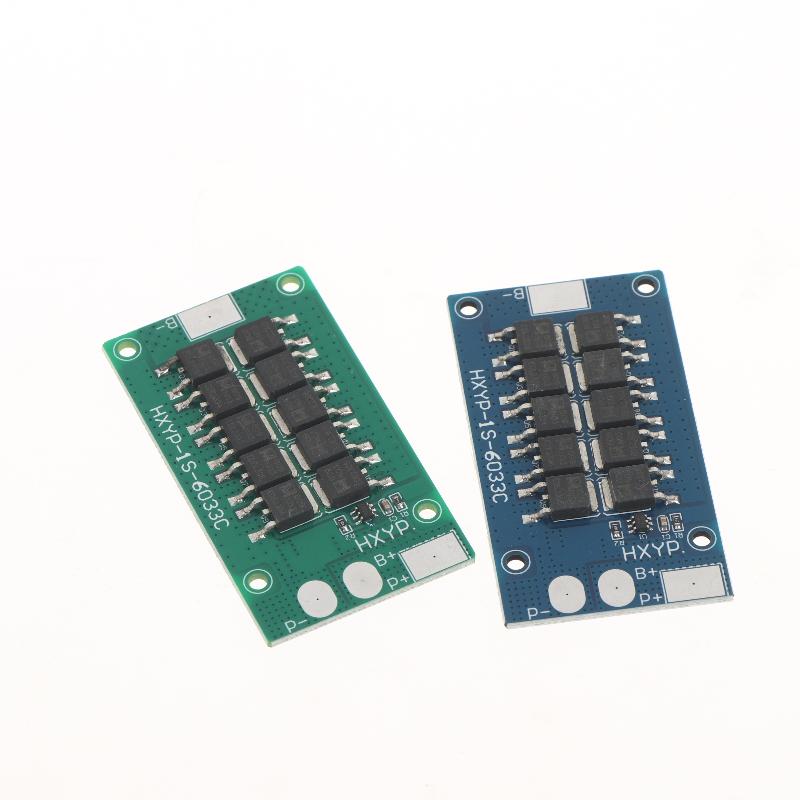 1/5Pcs 1S BMS 30A 3.2V LiFePO4 / 3.7V Lithium Battery Protection Board With 18650 Cell Short-Circuit Overcharge/Over-Discharge+
