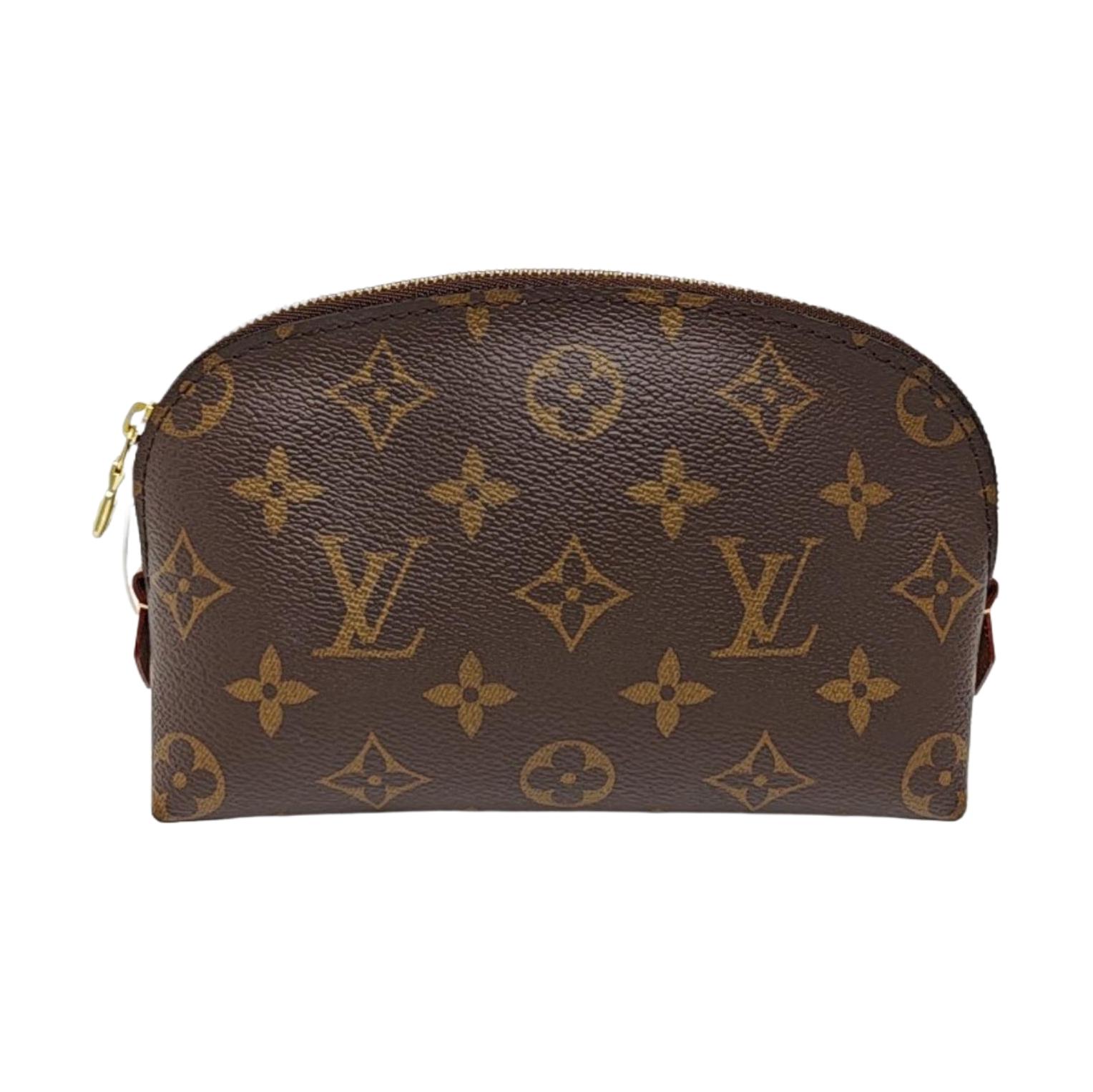 [Pre-Owned] Classic Monogram Canvas Cosmetic Shell Clutch - Excellent #X8DDSJ ONE SIZE