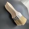 10pcs nylon brushes, short wooden handle art paint brushes, watercolor brushes, wall brushes, art brushes, cleaning tools