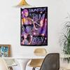 Kpop Demon Hunters Custom Your Name Wall Decor Tapestry Art For Pet Memorial Birthdaywedding Party Backdrop Family Gift