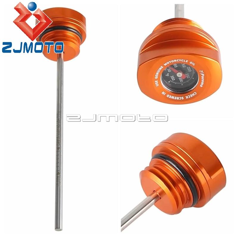 Motorcycle Dipstick Oil Temperature Gauge For Harley Touring Road Glide ST CVO FLTRX Street Glide FLHX 2024 FLHXSE FLTRXSE 23-24