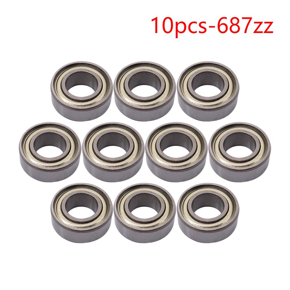 20pc Ball Bearings 608ZZ 623ZZ 626ZZ 687ZZ 607zz Deep Groove Miniature Bearings For Skateboard Scooter 3D Printers Ball Bearings
