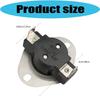 L300-40F Stainless Steel Thermostat for WE04X25194 WE4M80 312487 L290-40F WE4M424 WE04M0080 199B2141P004 Dryer