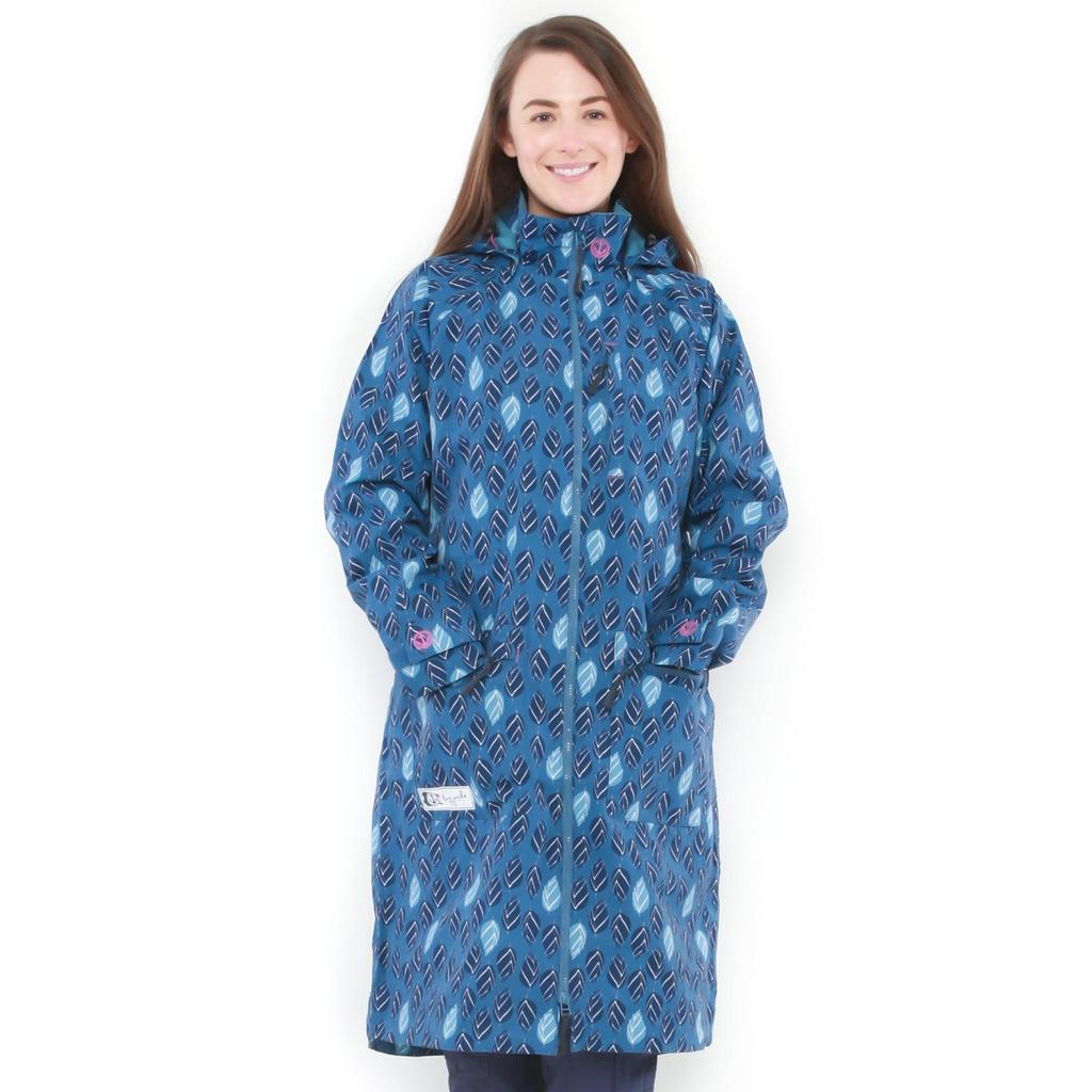 Lazy Jacks Womens/Ladies Printed Long Waterproof Jacket