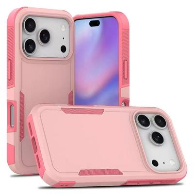 Armored Shockproof 2-in-1 Sturdy Anti Drop Protective Cover for iPhone 17 Air 17 16 15 14 13 12 Pro Max Plus Car Magnetic Case