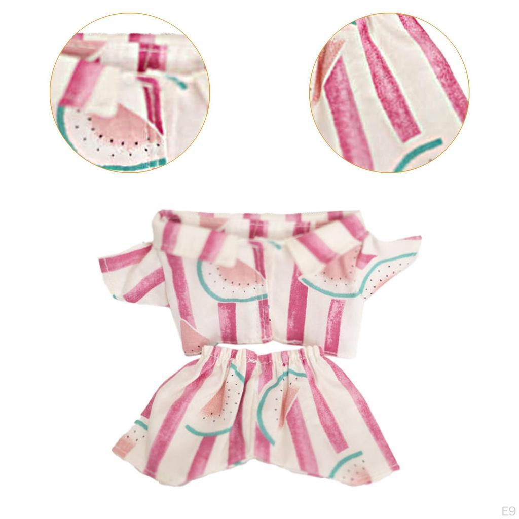 Cute Doll Clothes Suit Outifit Girls Gift Costumes Comfortable Adorable Dress up Clothing