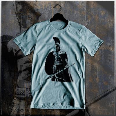 Spartan T-shirt Grieks-Romeinse Krijger Sparta Schild Speer Zwaard Spartaanse Helm T-shirt