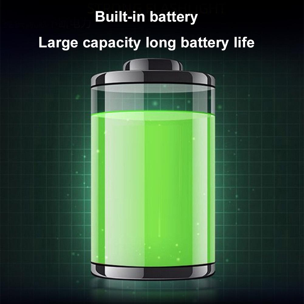 High Strong Power Led Flashlights 2000LM Tactical Torch With Display Light USB Charging Camping Fishing Emergency Zoom Lantern