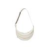 Moon Bag Chain Leather Shoulder Crossbody Medium Women Bags White M0016233-276