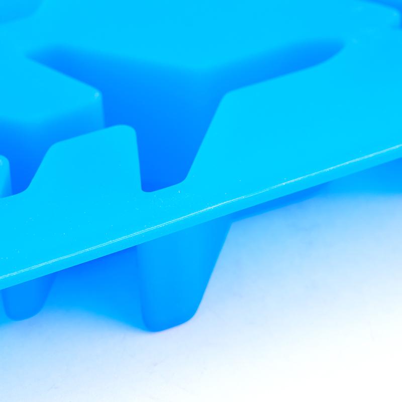 Silikon 3D Flugzeugform Eiswürfelkugelform Eiscremebereiter Schokoladenform