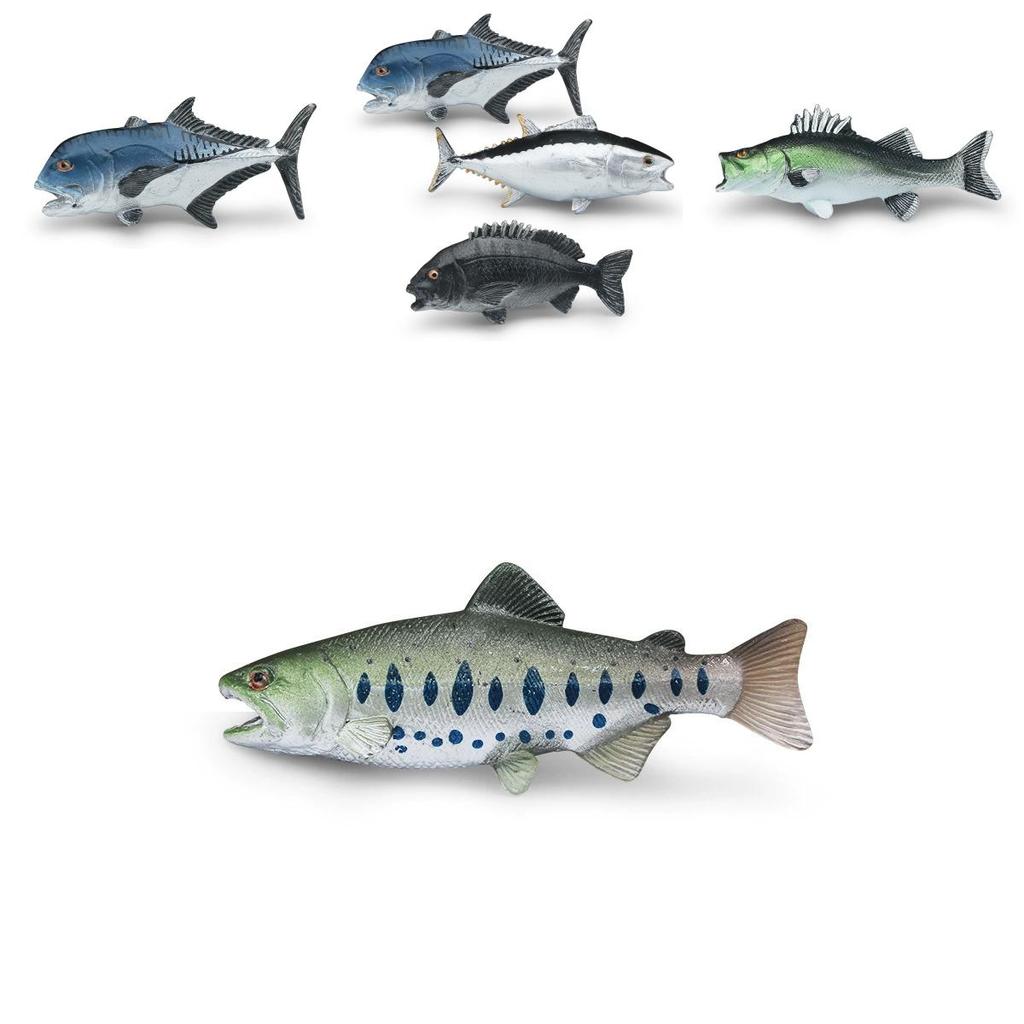 Marine Animal Static Model Toy With Realistic Fish Design For Collectors And Decor