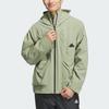 Adidas Tech Rain Jacket Windproof Waterproof Hooded Jacket Men Jacket Tent-Green JI8670