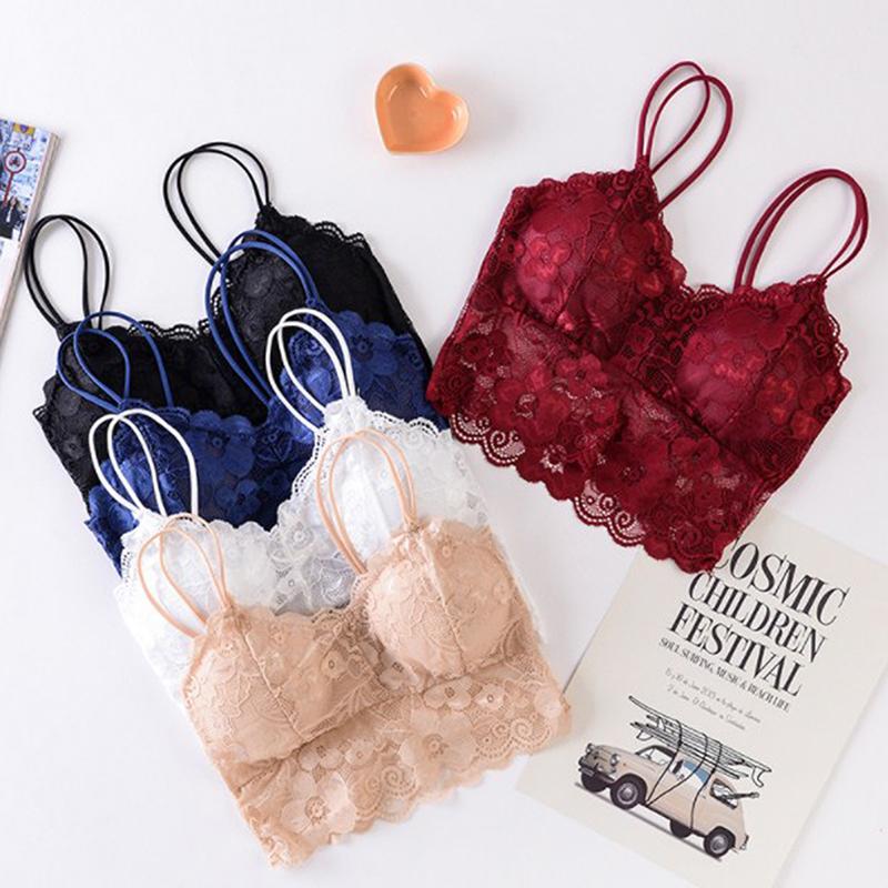 

Сексуальный бюстгальтер для женщин, кружевной бюстгальтер без косточек, сексуальное женское белье, нижнее белье с мягкой подкладкой, бесшовное