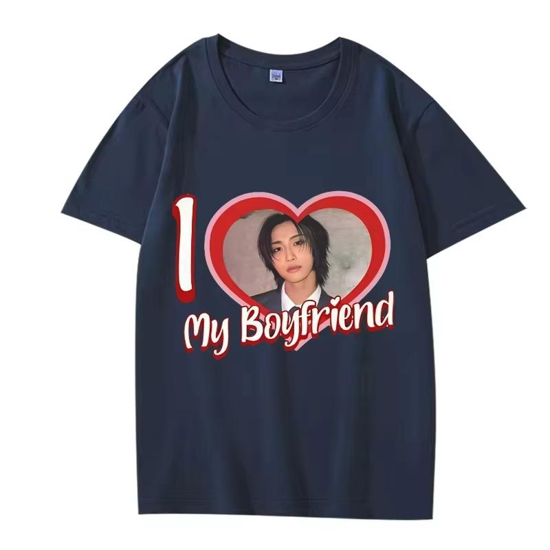Ateez Seonghwa K-Pop T Shirt Men Women Oversized Cotton Hot Sale Short Sleeve Summer Fashion Print Unisex Plus Size Tops